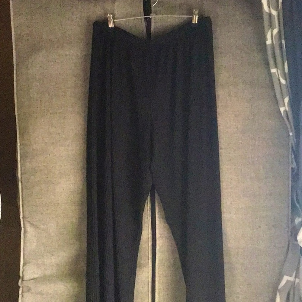 Black Relaxed Fit Pants